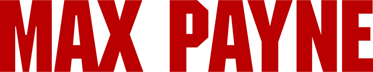 Max. Max Payne логотип. Max Payne 2001 лого. Шрифт Max Payne. Макс Пейн логотип без фона.