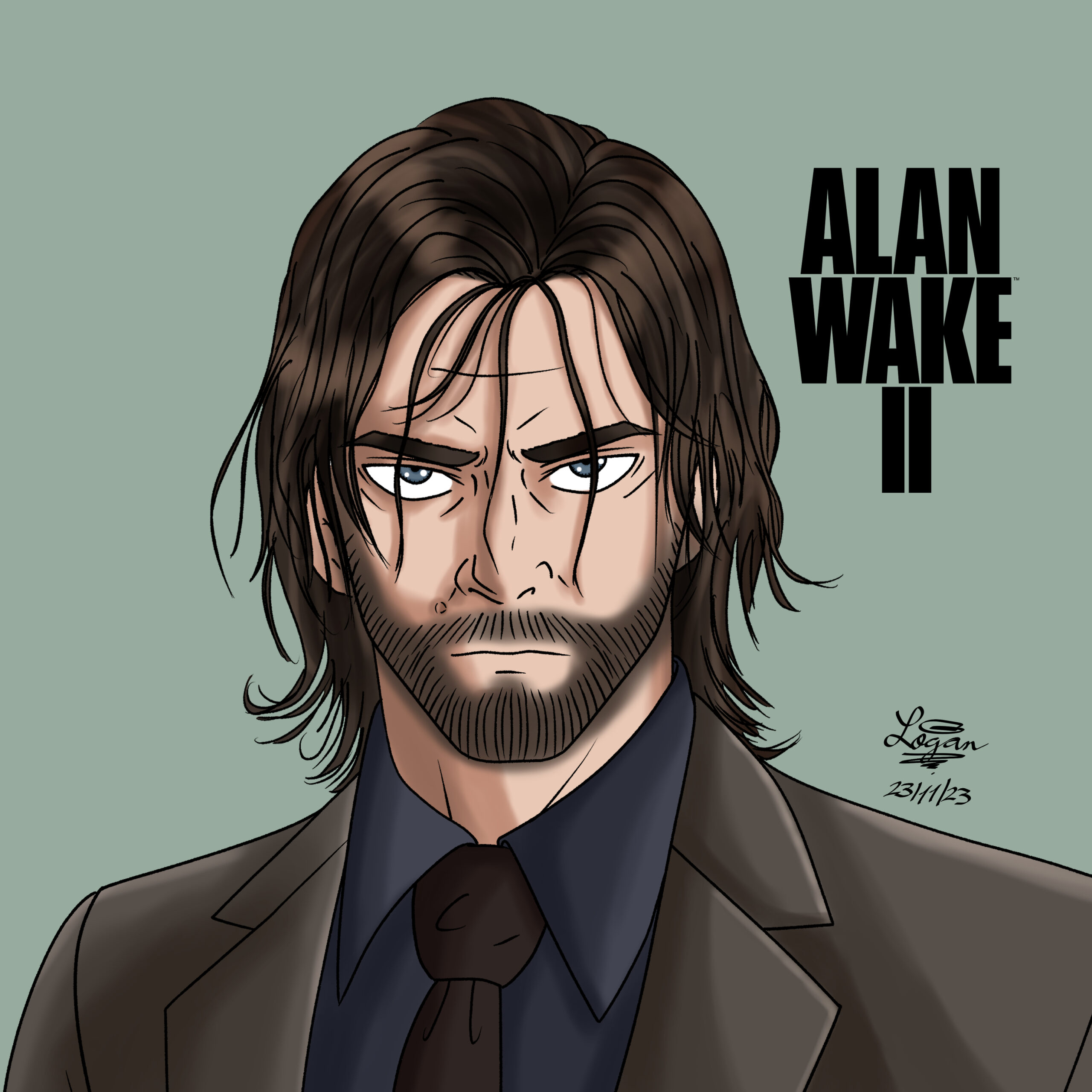 Alan Wake 2 Fan Art Remedy Entertainments Community Hub